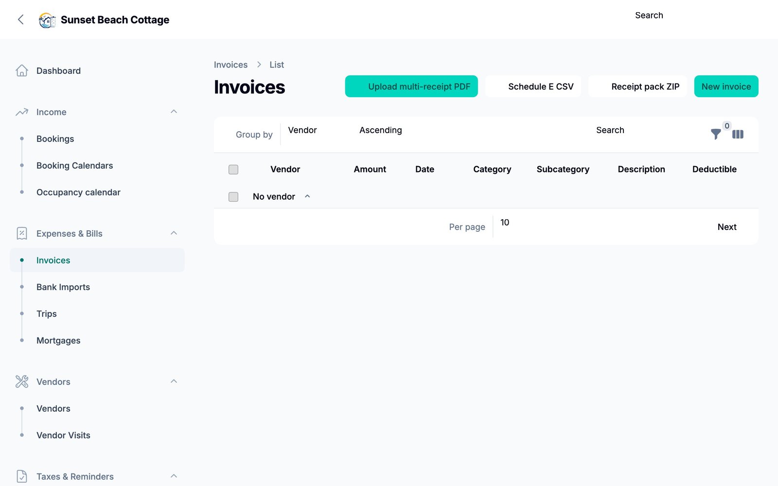 Invoices